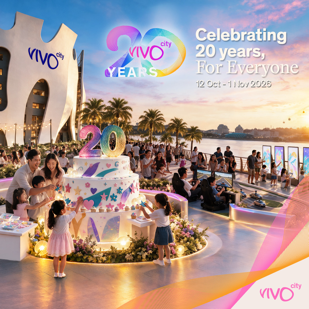 VivoCity Turns 20: Birthday Playground